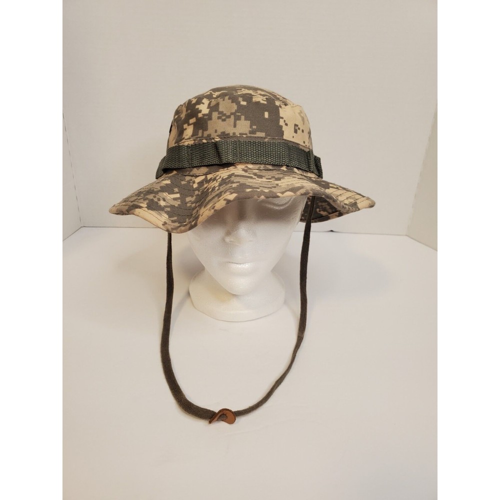 Military‎ Boonie Hat Camo Sun Hot Weather Type II Mil-Type-J-44320 Size 7